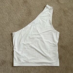 Express Body Contour One Shoulder Top